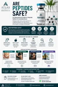 Are Peptides Safe? | Peptide Safety Guide 2 Peptide safety guide explaining common peptide categories and important considerations before starting a peptide protocol