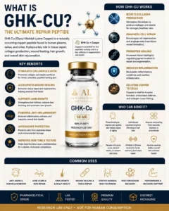 What is GHK-Cu guide explaining copper peptide research for skin wellness healthy aging and recovery in Bali Indonesia