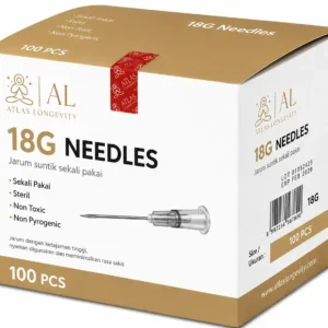 18G needles 100 pcs for drawing and peptide preparation in Bali