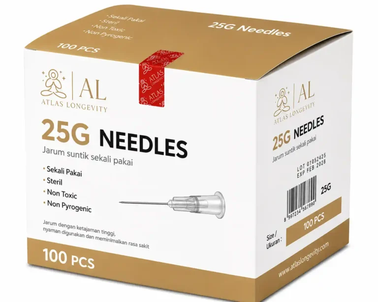 25G needles 100 pcs for peptide injections in Bali