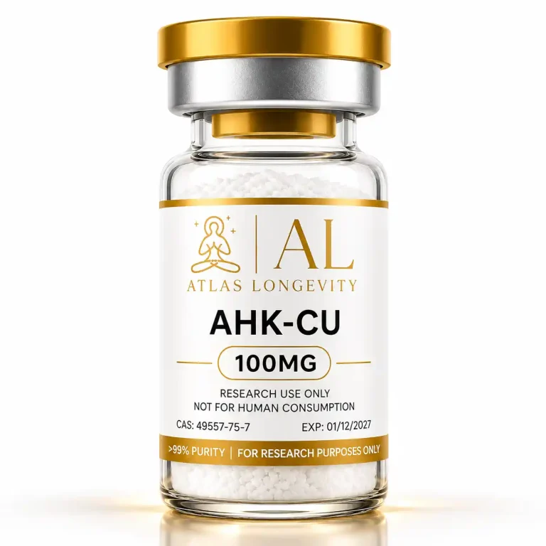 AHK-CU 100mg peptide vial for hair growth and skin rejuvenation in Bali