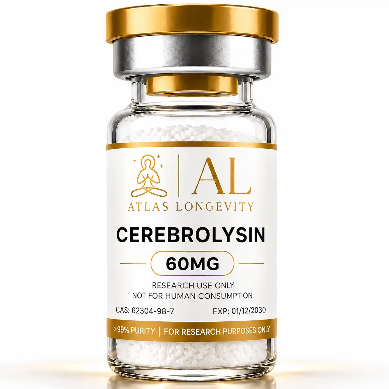 Buy Cerebrolysin 60mg Bali Cerebrolysin 60mg peptide vial for brain function and cognitive support in Bali