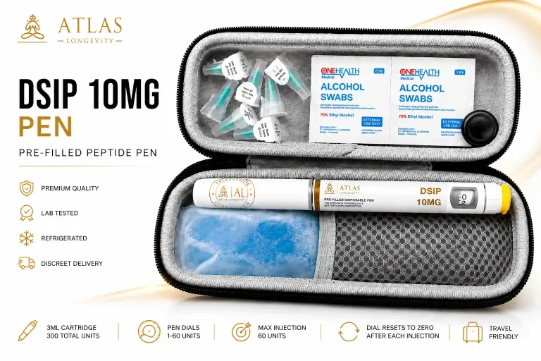 DSIP 10mg peptide pen for sleep support and recovery in Bali