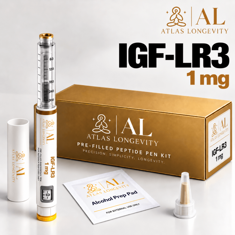 IGF-LR3 1mg peptide pen for muscle growth and performance in Bali