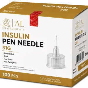 31G insulin pen needles 100 pcs for peptide injections in Bali