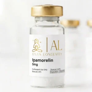 Ipamorelin 5mg peptide vial for growth hormone support in Bali