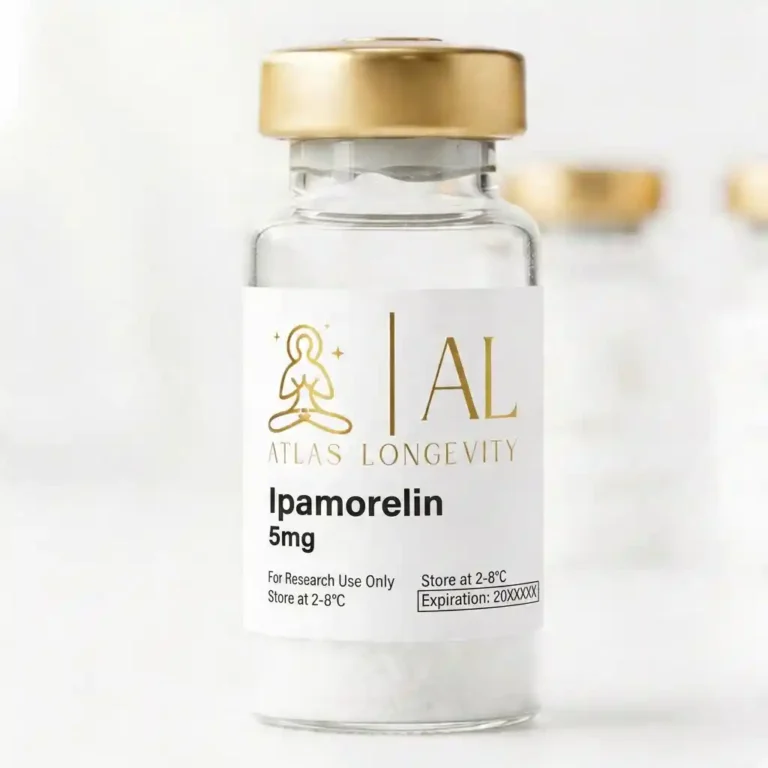Ipamorelin 5mg peptide vial for growth hormone support in Bali