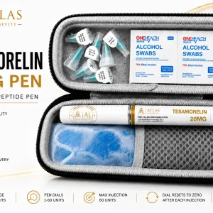 Tesamorelin 20mg peptide pen for growth hormone support and fat metabolism in Bali