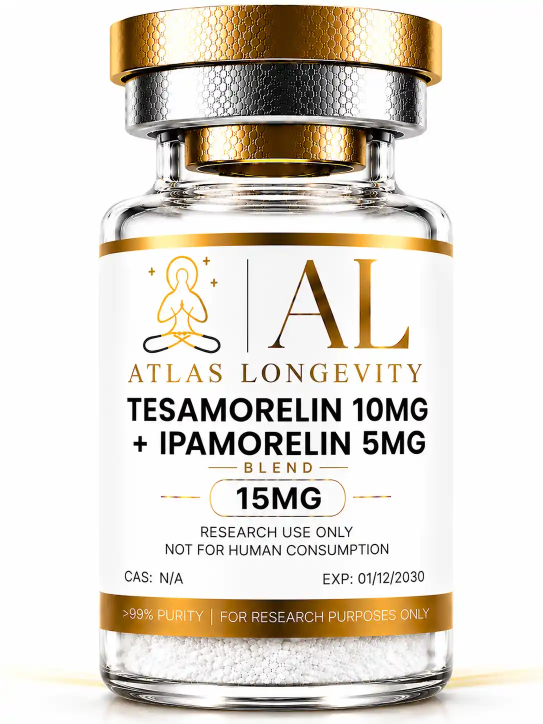 Buy Tesamorelin 10mg + Ipamorelin 5mg Bali Tesamorelin 10mg and Ipamorelin 5mg peptide blend available in Bali
