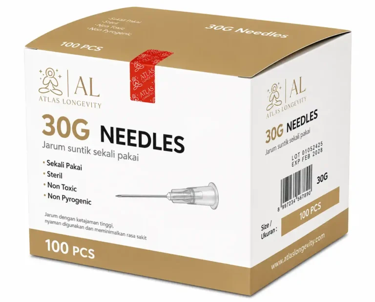 Atlas Longevity 30G Needles 100 PCS