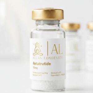 Retatrutide 10mg peptide vial for fat loss in Bali