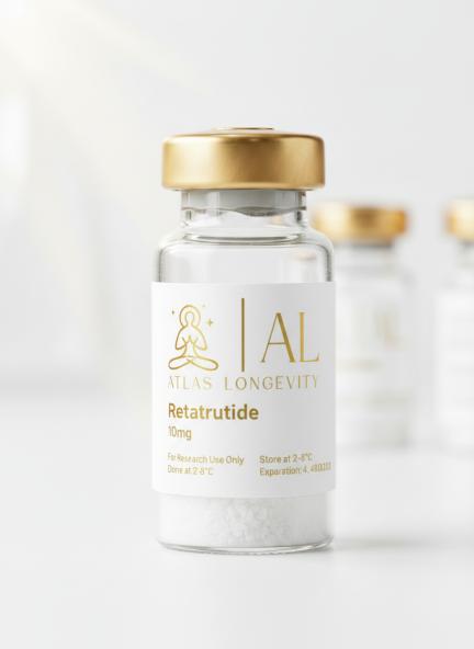 Retatrutide 10mg peptide vial for fat loss in Bali