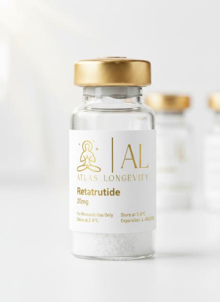 Retatrutide 20mg peptide vial for fat loss and appetite control in Bali