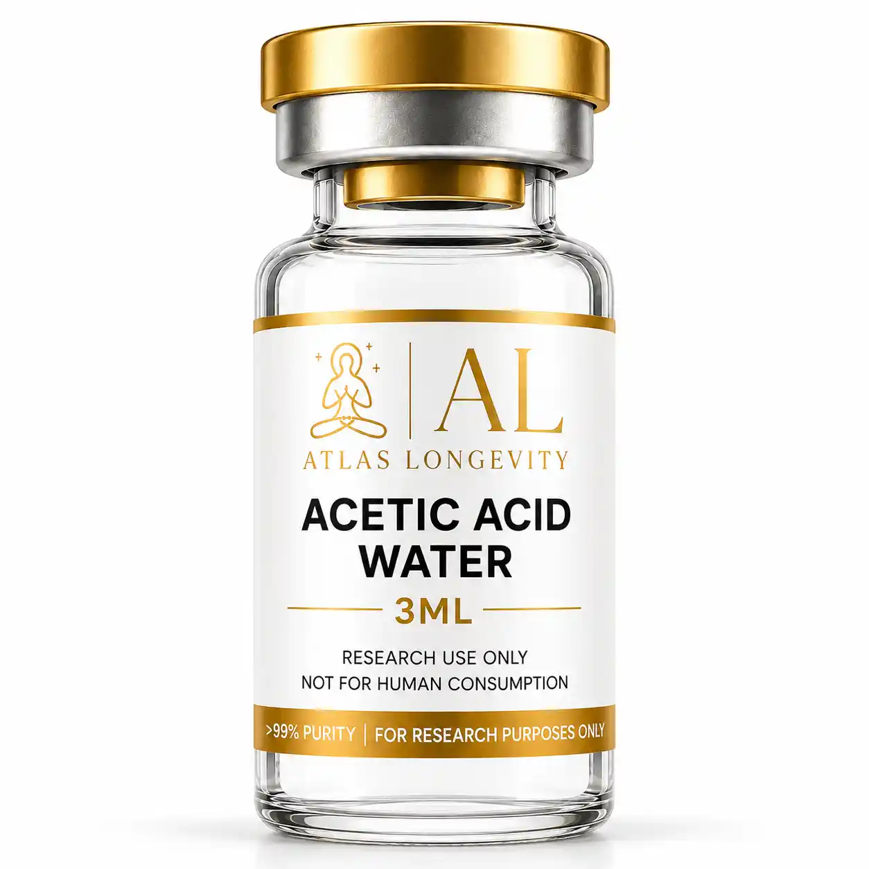 AA Water 3ml Acetic Acid Water 3ml - Image 1