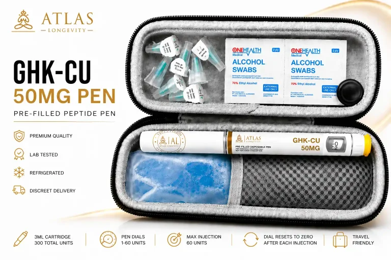 GHK-Cu 50mg peptide pen available in Bali