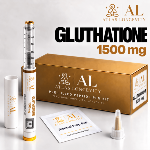 Glutathione 1500mg pen for skin glow and antioxidant support in Bali