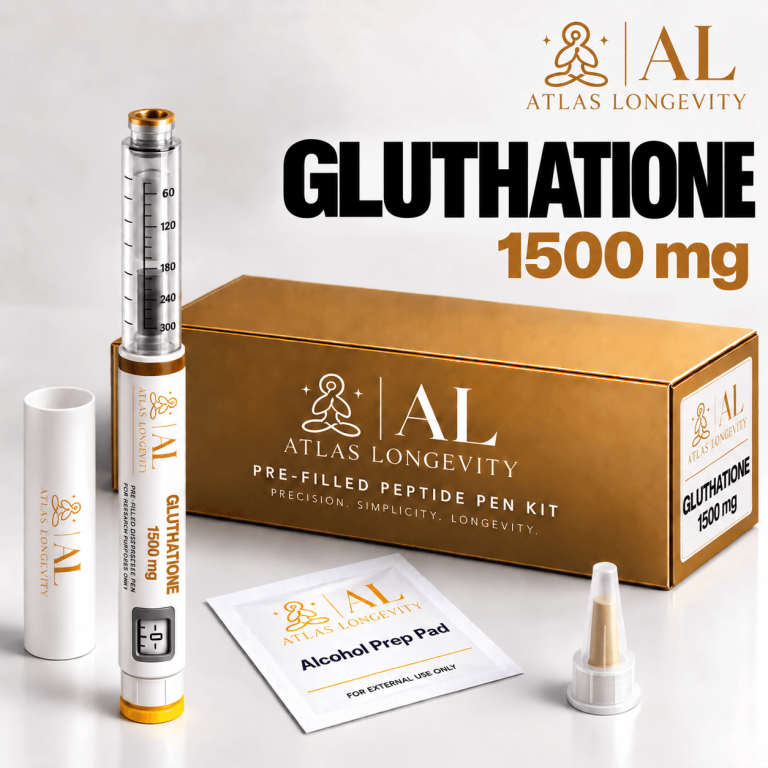 Glutathione 1500mg pen for skin glow and antioxidant support in Bali