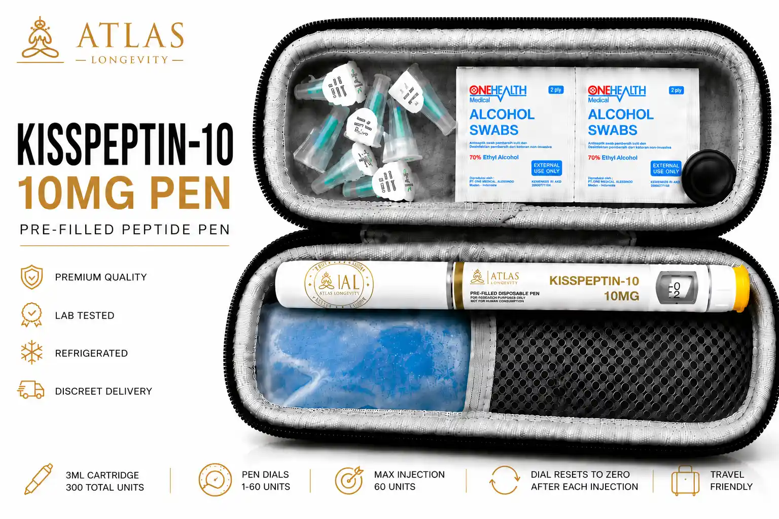 Kisspeptin Pen 10mg Bali Kisspeptin 10mg peptide pen for hormone signalling and performance support in Bali