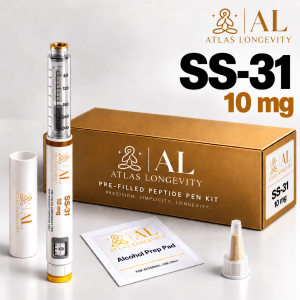 SS-31 10mg peptide pen available in Bali from Atlas Longevity