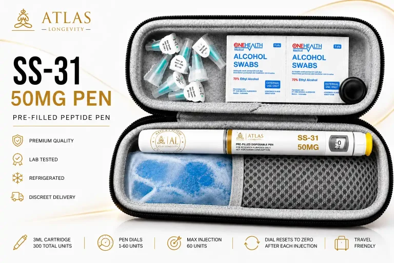 SS-31 50mg peptide pen for mitochondrial function and recovery in Bali
