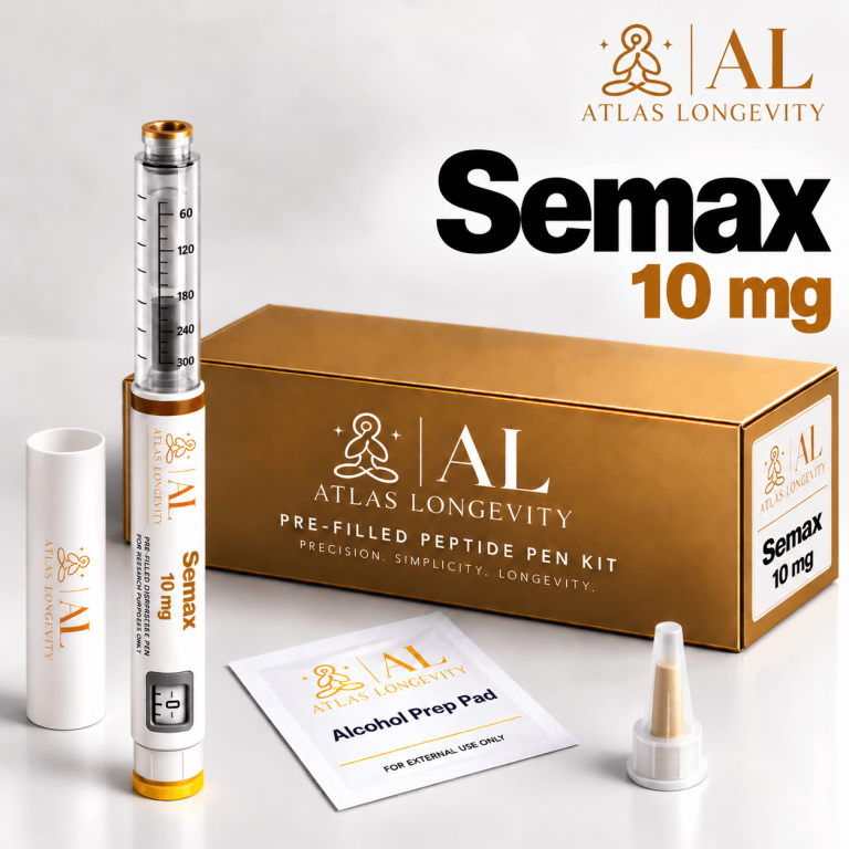 Semax 10mg peptide pen for focus and mental clarity in Bali