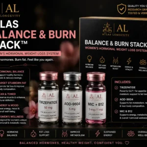 Atlas Balance and Burn Stack women's weight loss bundle available in Bali