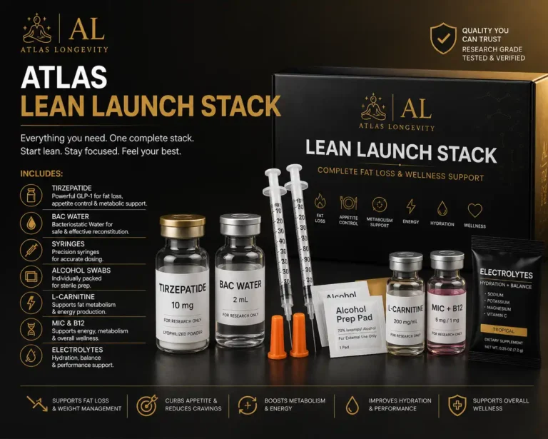 Atlas Lean Launch Stack weight loss starter bundle available in Bali