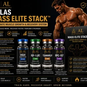 Atlas Mass Elite Stack muscle growth and recovery bundle available in Bali