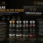 Atlas Shred Elite Stack premium fat loss bundle available in Bali