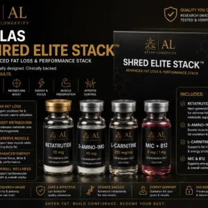Atlas Shred Elite Stack premium fat loss bundle available in Bali