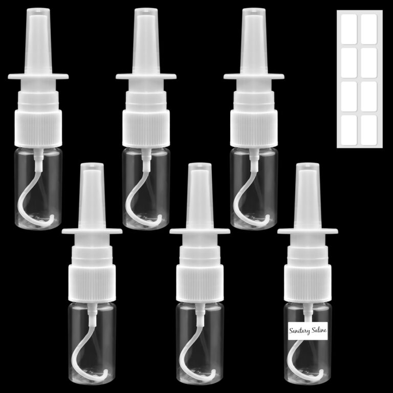 Empty nasal spray bottle for peptide protocols available in Bali