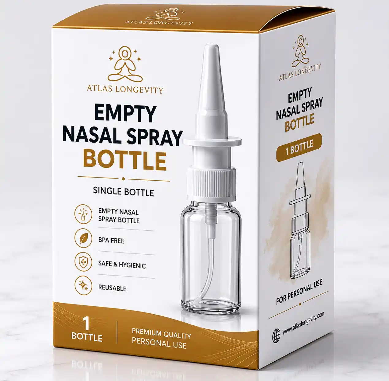 Buy Empty Nasal Spray Bottle Bali Empty nasal spray bottle for peptide protocols available in Bali