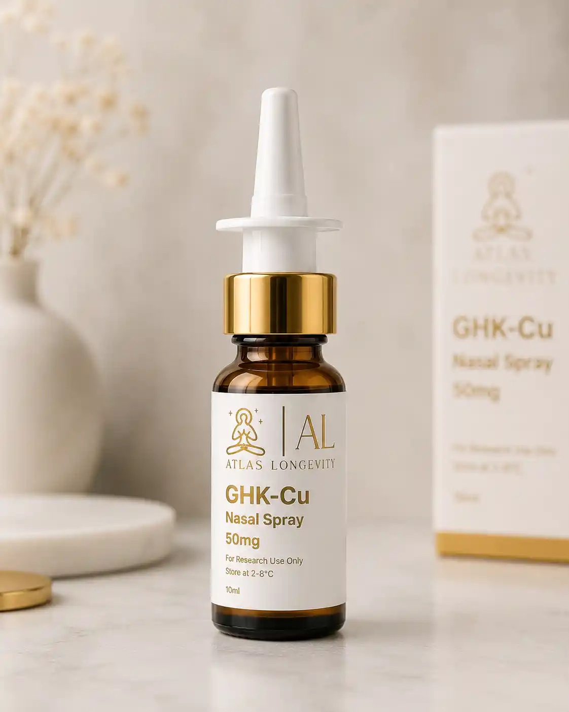 Buy GHK-Cu Nasal Spray 50mg Bali GHK-Cu Nasal Spray 50mg peptide available in Bali