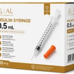0.5ml insulin syringes pack of 20 available in Bali