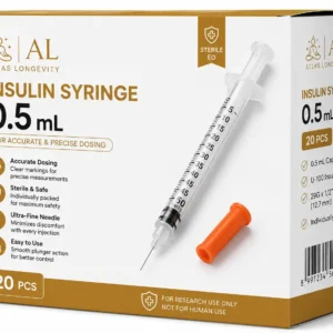 0.5ml insulin syringes pack of 20 available in Bali
