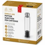 Single-use peptide pen cartridge available in Bali