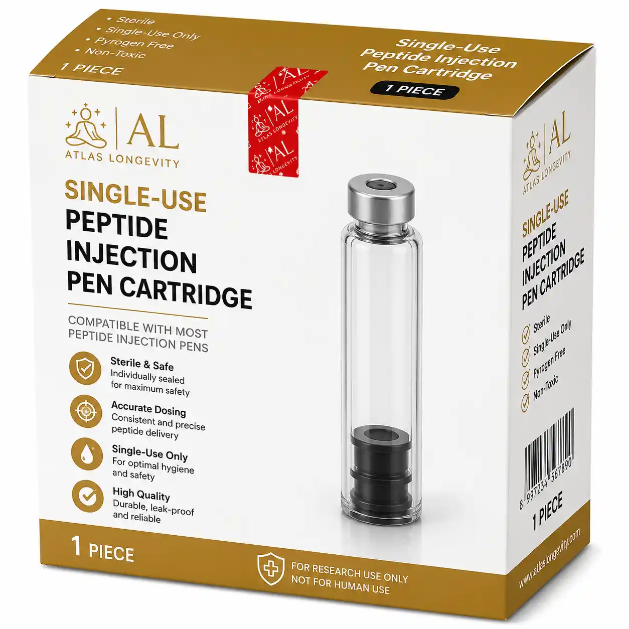 Buy Single-Use Peptide Pen Cartridge Bali Single-use peptide pen cartridge available in Bali