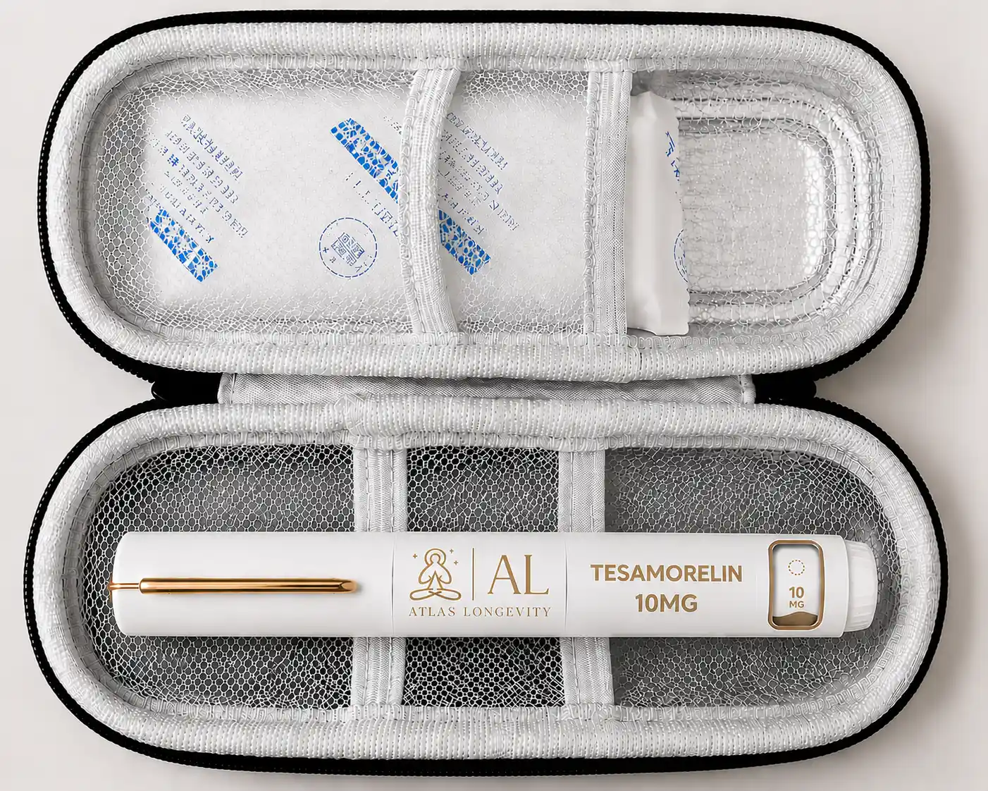Buy Tesamorelin Pen 10mg Bali Tesamorelin 10mg peptide pen available in Bali from Atlas Longevity