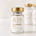Tesamorelin 20mg peptide vial available in Bali