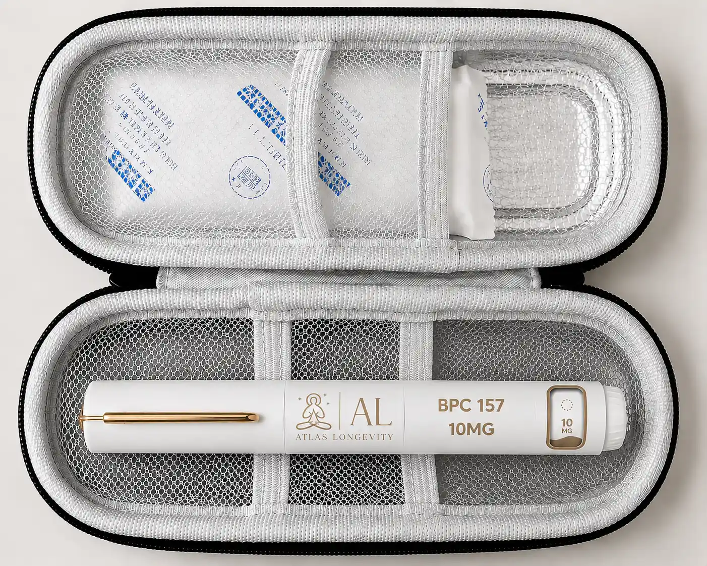 Buy BPC-157 10mg Pen Bali BPC-157 10mg peptide pen available in Bali from Atlas Longevity
