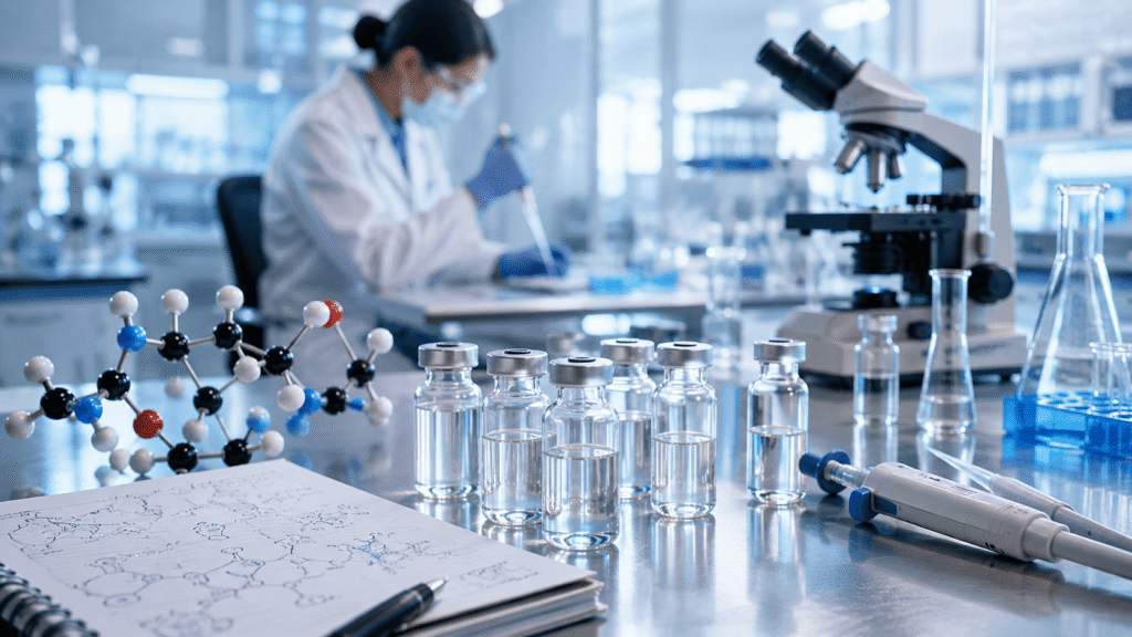 Popular peptides featured in the best recovery peptides guide for healing and recovery support.