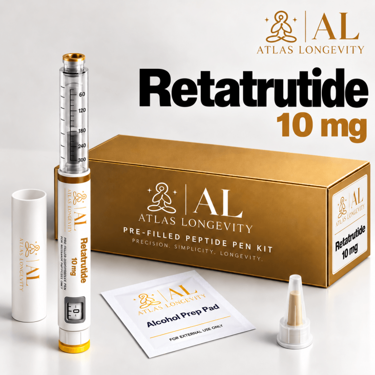 Retatrutide 10mg peptide pen for fat loss and appetite control in Bali