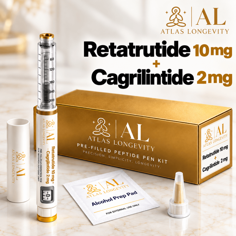 Retatrutide and Cagrilintide peptide pen for fat loss and appetite control in Bali