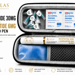 Retatrutide 30mg and Cagrilintide 6mg peptide pen for fat loss and appetite control in Bali