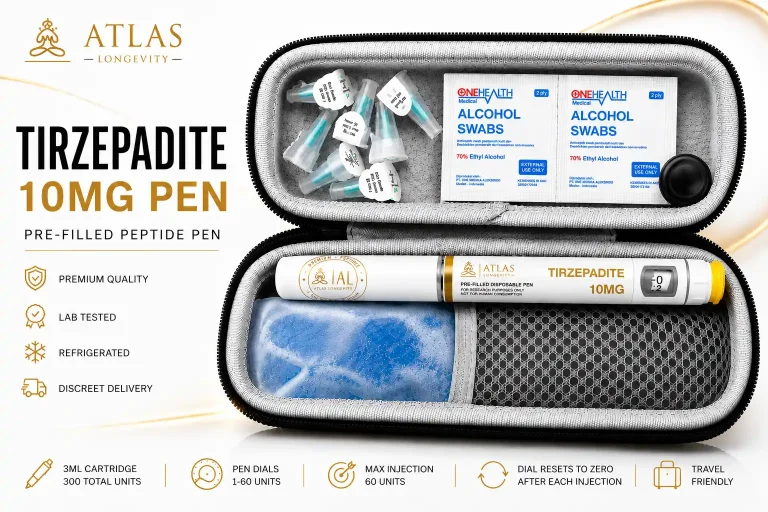Tirzepatide 10mg peptide pen available in Bali