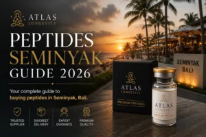 Peptides Seminyak guide covering peptide consultations recovery longevity wellness and delivery throughout Bali