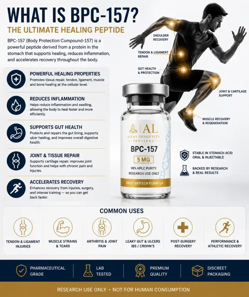 Insights 10 What is BPC-157 guide explaining recovery peptide research and wellness support in Bali and Indonesia
