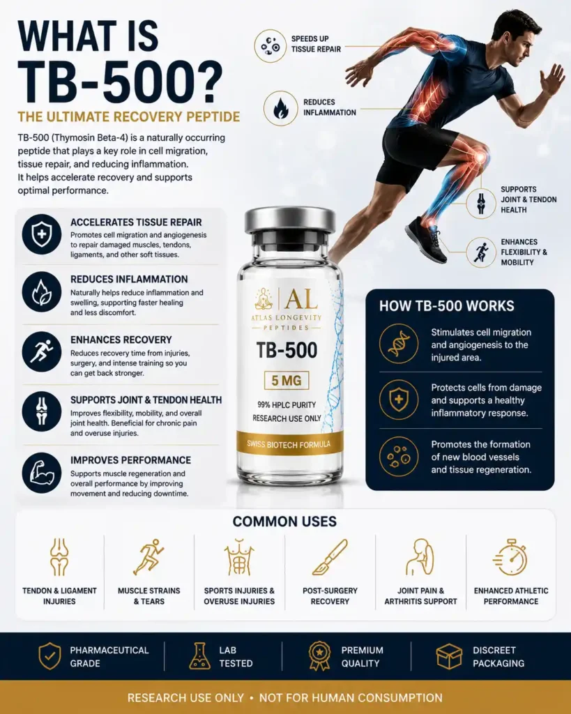 Insights 9 What is TB-500 guide explaining recovery peptide research and wellness support in Bali and Indonesia