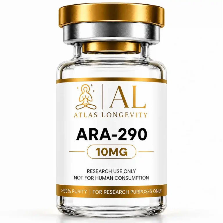 ARA-290 10mg research peptide vial Atlas Longevity Bali