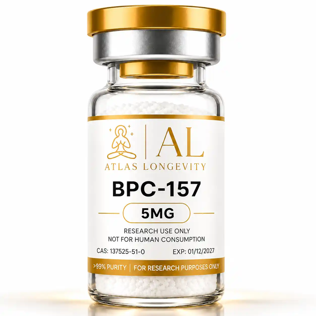 BPC-157 5mg peptide vial for recovery and healing in Bali - Healing peptides Bali for recovery and tissue repair